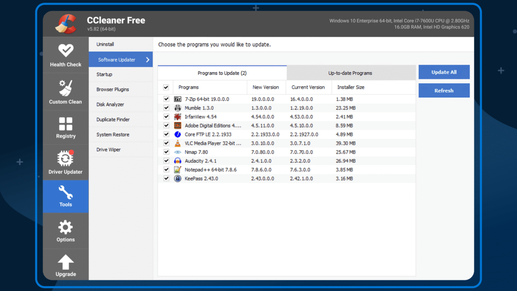 Descargar Ccleaner Gratis