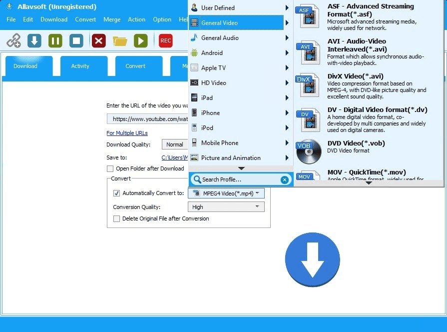 Allavsoft Video Downloader Converter Crack